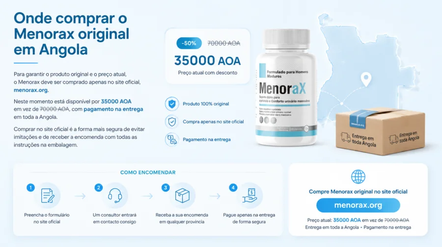 Menorax — comprar o produto original em Angola